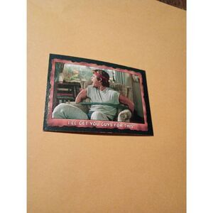 Vintage 1985 Warner Bros Topps Gum Goonies Trading Card #16 I'll Get You Guys